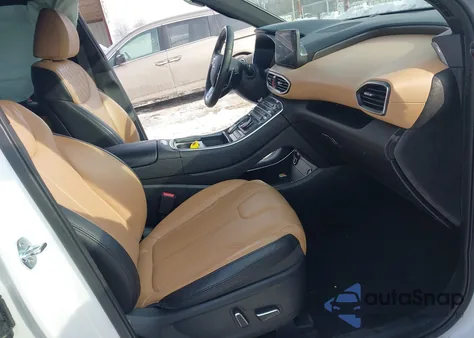 2021 Hyundai Santa Fe Calligraphy из США, поврежденный, VIN 5NMS5DAL4MH348545